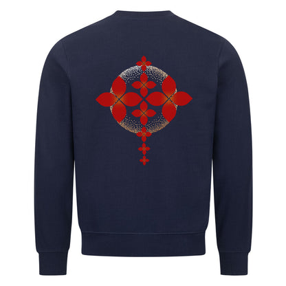 Classic Sweatshirt/ Sternenblüte-TOIPROS-blau