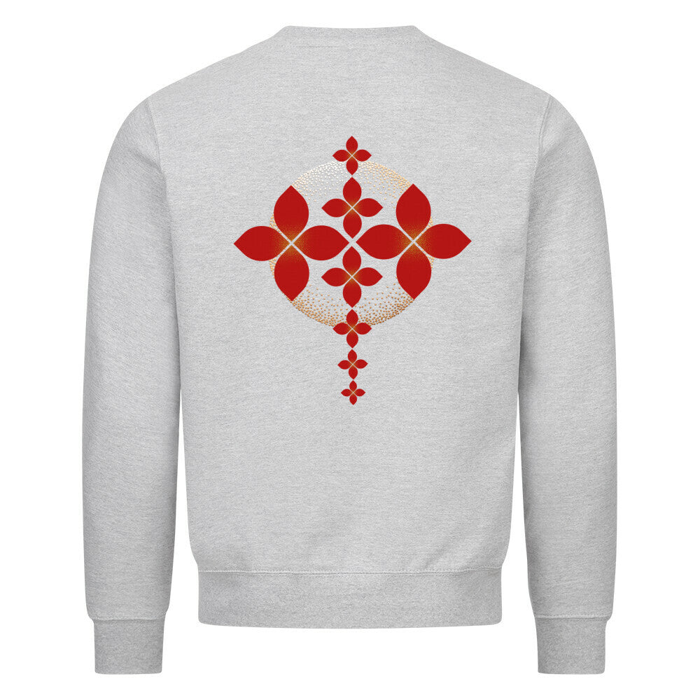 Classic Sweatshirt/ Sternenblüte-TOIPROS-grau