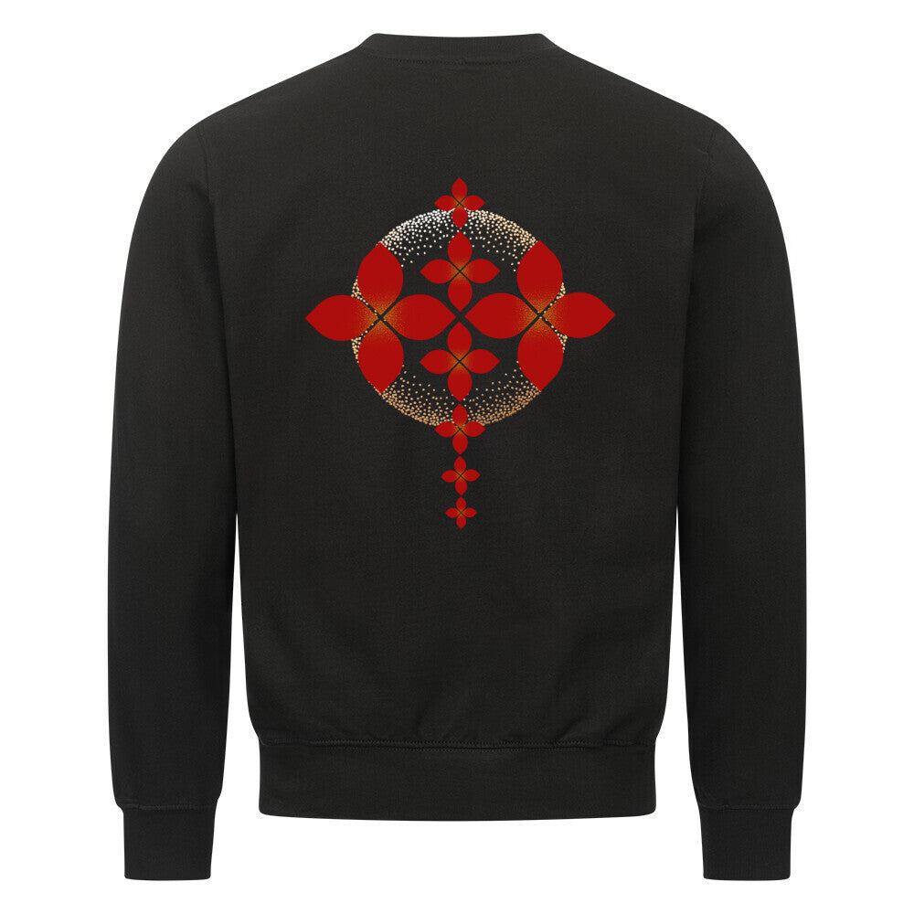 Classic Sweatshirt/ Sternenblüte-TOIPROS-schwarz
