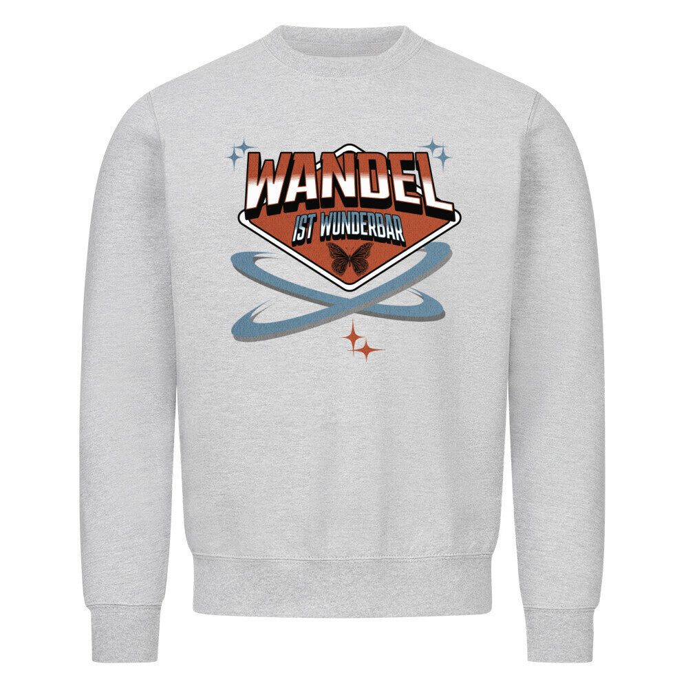 Classic Sweatshirt/ WandelWunderbar-TORIPROS- heather grey