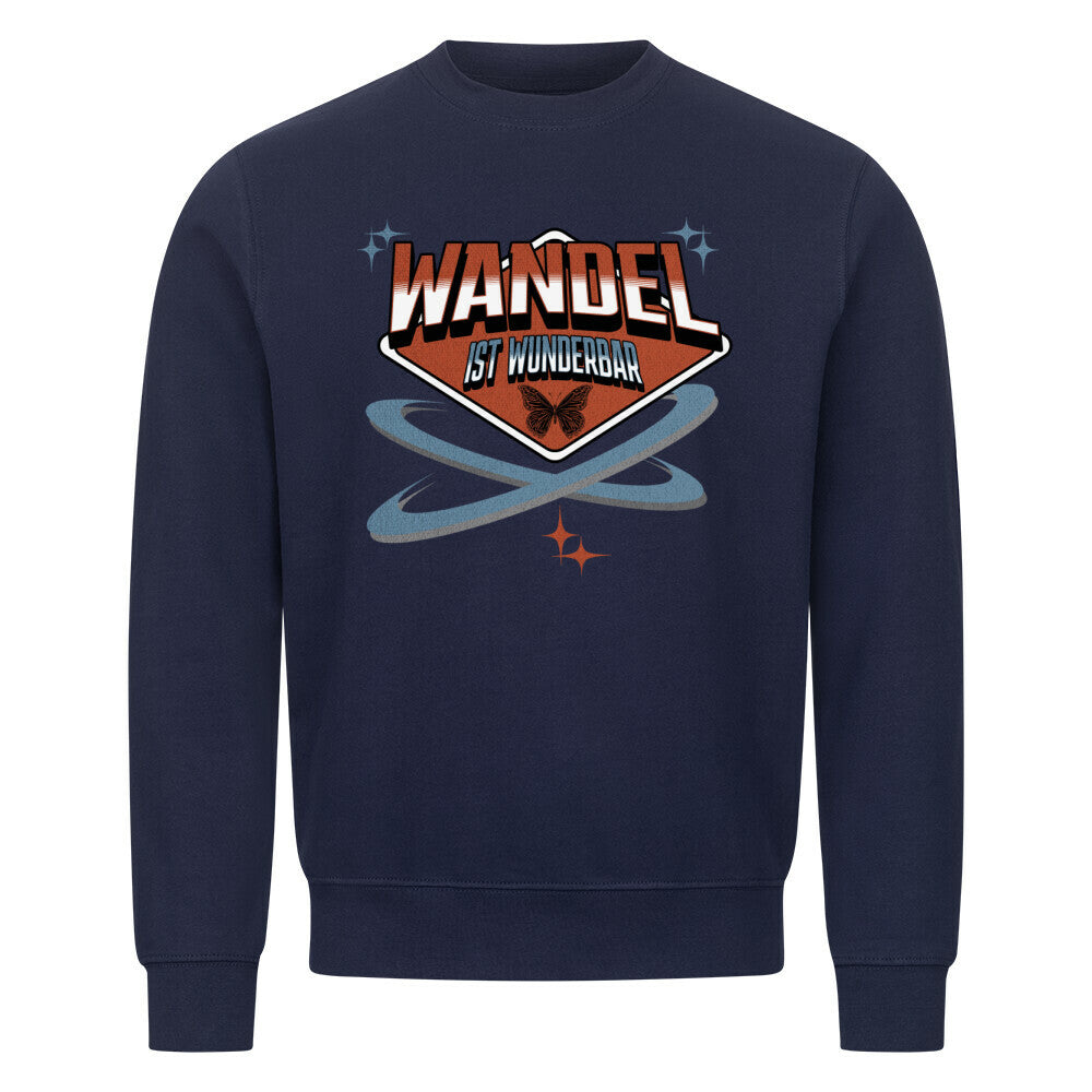 Classic Sweatshirt/ WandelWunderbar-TORIPROS- navy blue