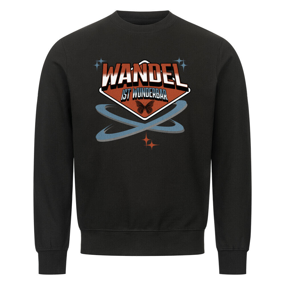 Classic Sweatshirt/ WandelWunderbar-TORIPROS-schwarz