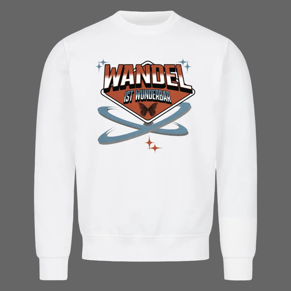 Classic Sweatshirt/ WandelWunderbar-TORIPROS-weiss