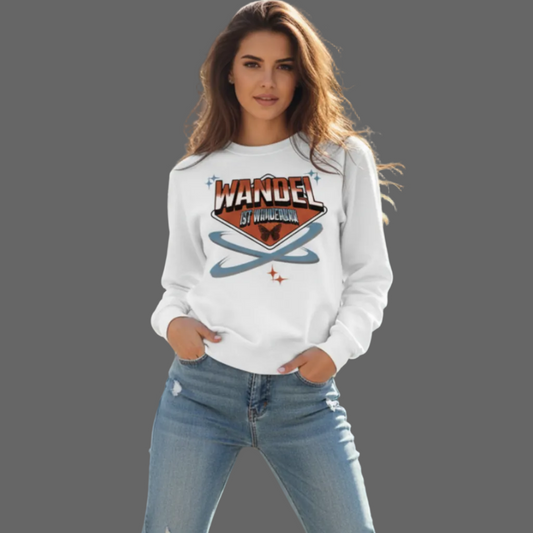 Classic Sweatshirt/ WandelWunderbar-TORIPROS-weiss