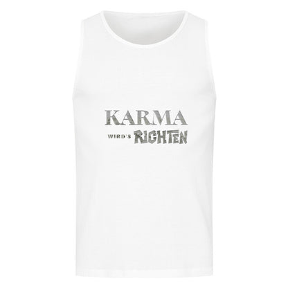 Classic Tanktop/KARMA-Image for color: weiß