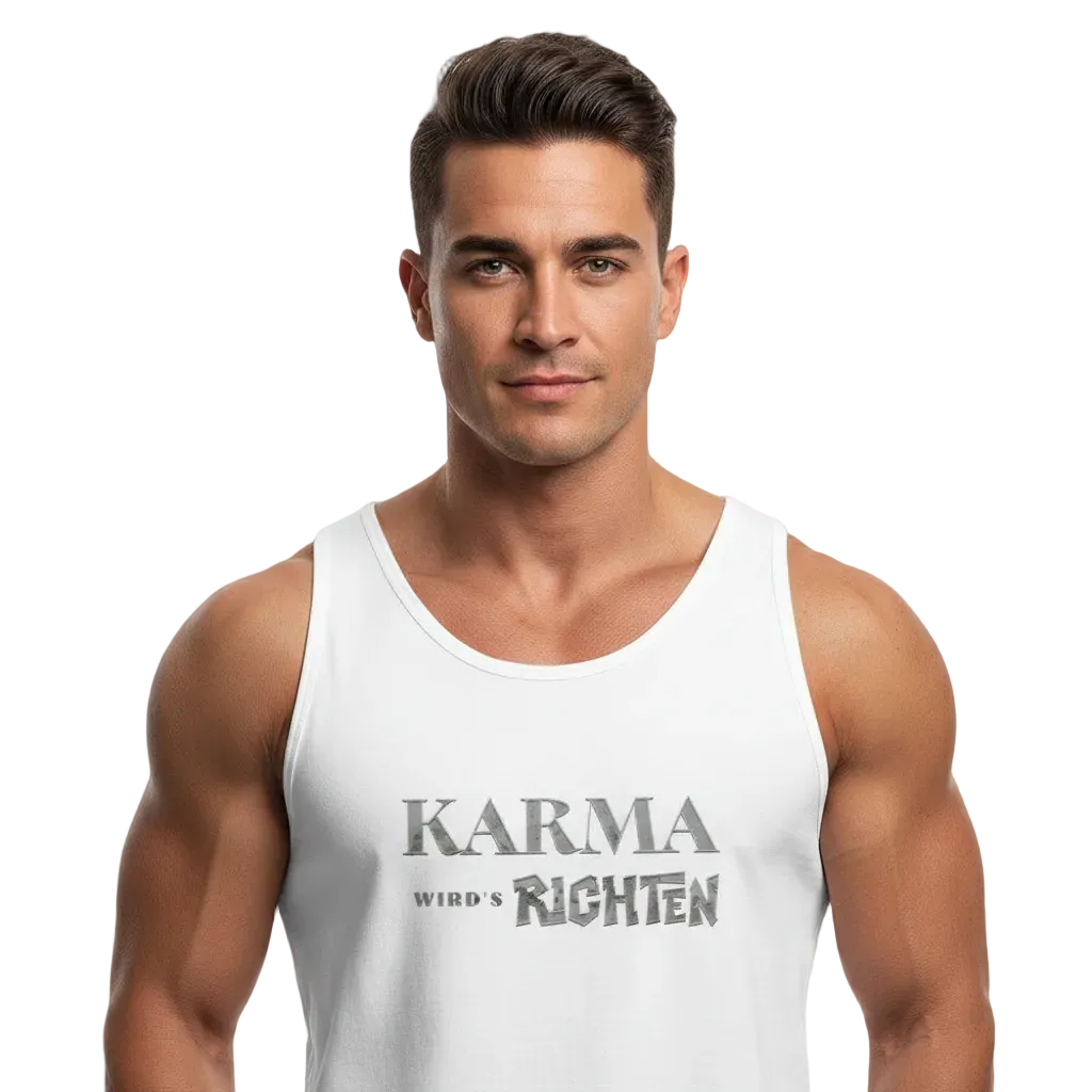 Classic Tanktop/KARMA-Image for color: weiß
