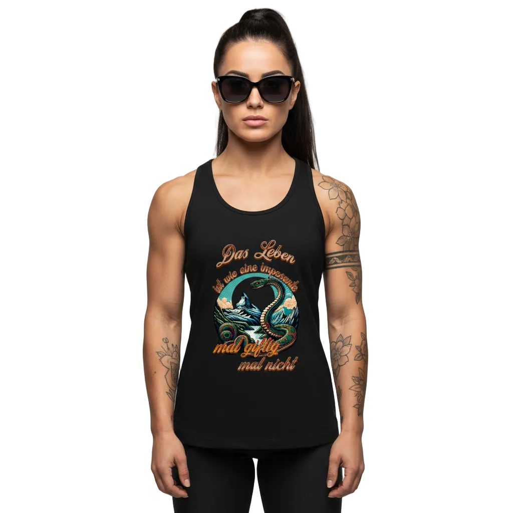 Classic Tanktop Women / Das LEBEN-mal giftig, mal nicht-Image for color: schwarz