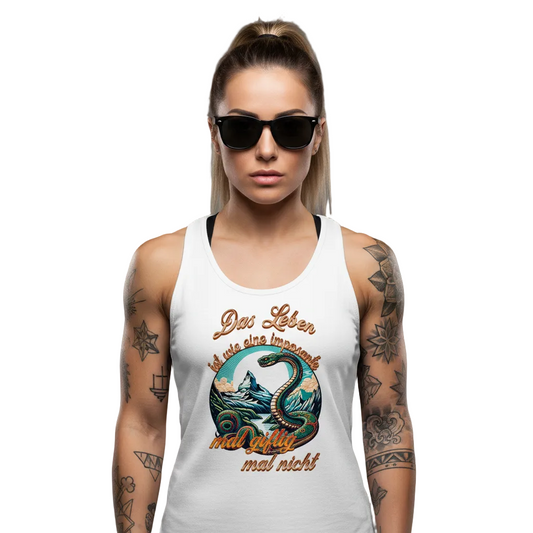 Classic Tanktop Women / Das LEBEN-mal giftig, mal nicht-Image for color: weiß