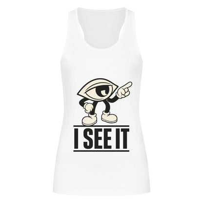 Classic Tanktop Women / I SEE IT-Image for color: weiß
