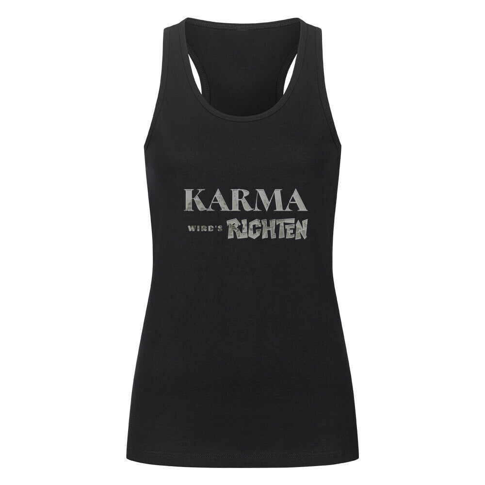 Classic Tanktop Women/KARMA-Image for color: schwarz