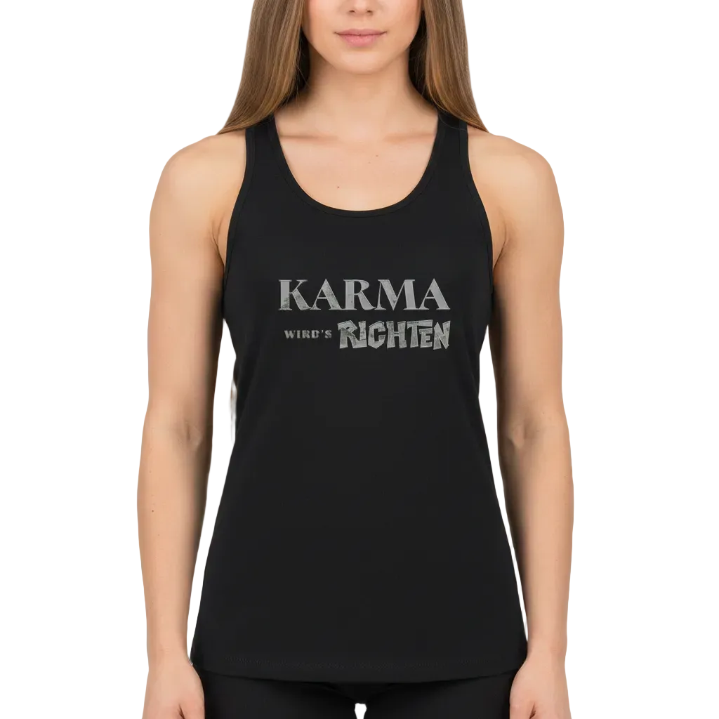 Classic Tanktop Women/KARMA-Image for color: schwarz