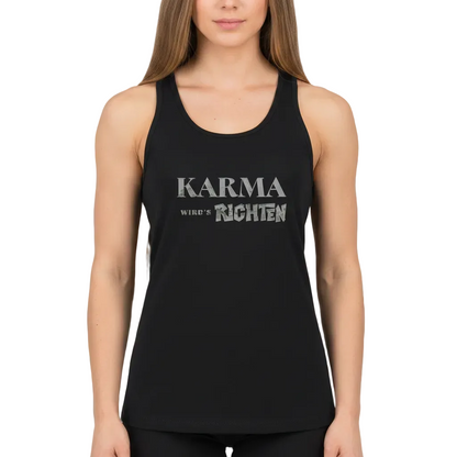 Classic Tanktop Women/KARMA-Image for color: schwarz