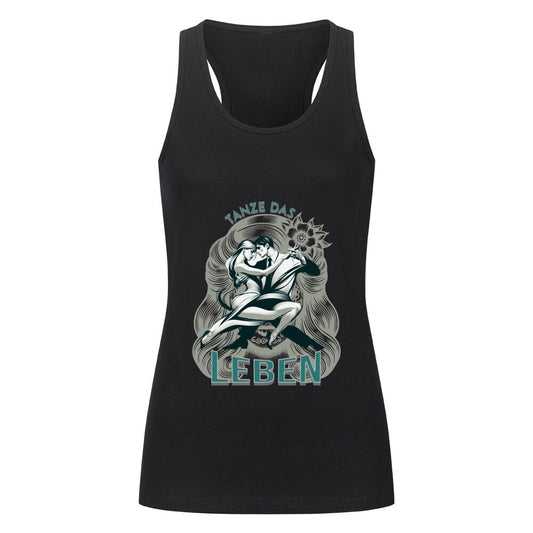 Classic Tanktop Women / Tanze das Leben-TORIPROS-schwarz