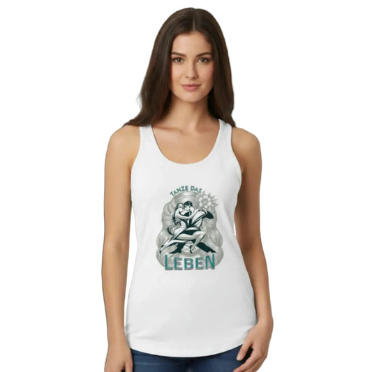 Classic Tanktop Women / Tanze das Leben-TORIPROS-weiß