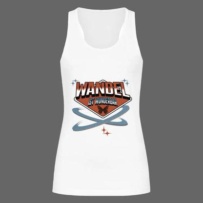  Classic Tanktop Women in Weiß mit „WandelWunderbar“-TORIPROS