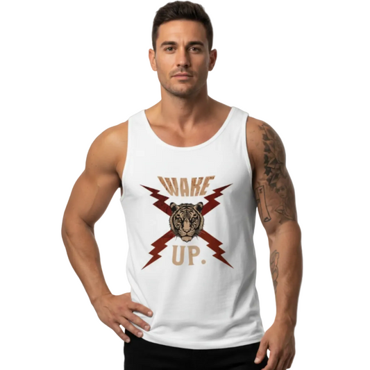 Classic_Tanktop_WAKE_UP_Weiß-Toripros