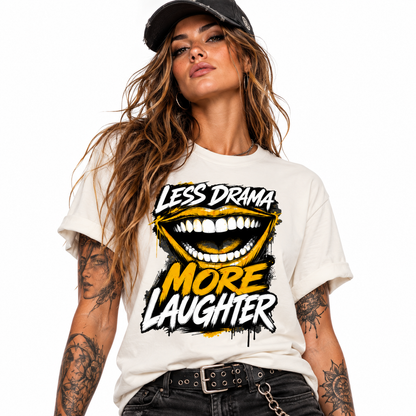 VACANCY Oversized Shirt / LAUGH MORE