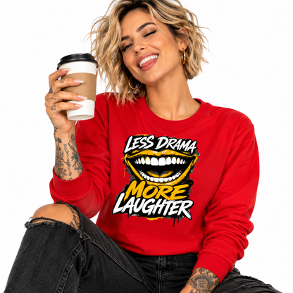 Classic Sweatshirt / LAUGH MORE