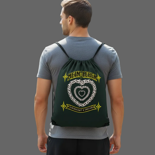 Gym Bag / Fußball mein Leben-schwarz-Toripros