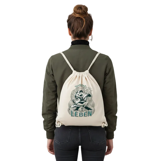 Gym Bag / Tanze das Leben-TORIPOS- natural