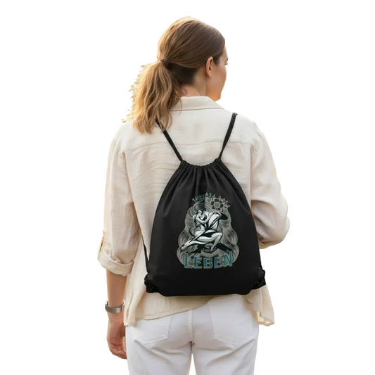 Gym Bag / Tanze das Leben-TORIPOS- schwarz