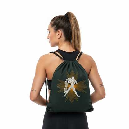 Gym Bag / Wassermann – Aura Sternzeichen-Schwarz