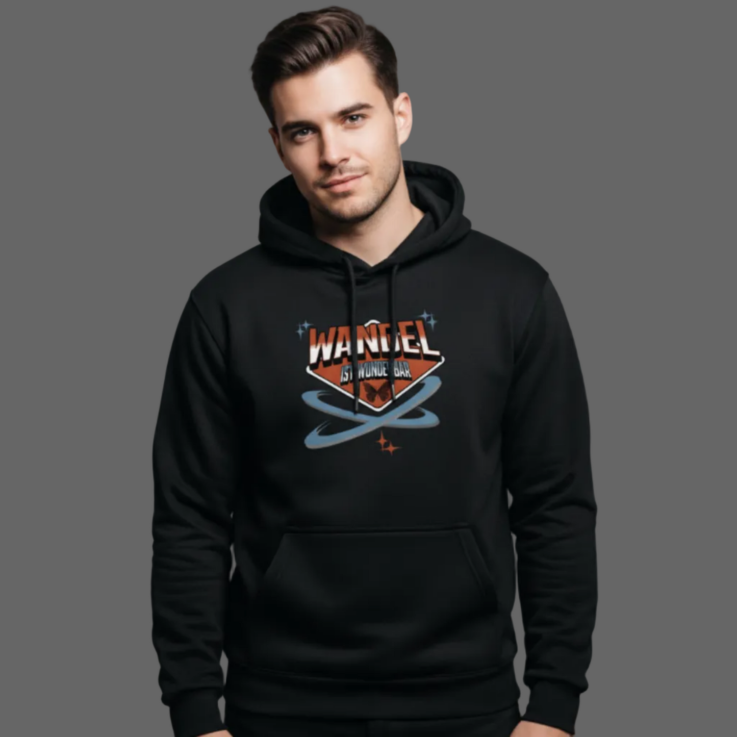 HigherBlanks Premium Hoodie/ WandelWunderbar-TORIPROS- schwarz