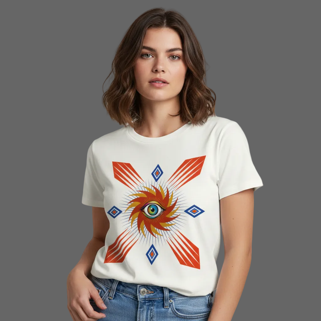 HigherBlanks Premium T-Shirt / Auge im STURM, Phase der Ruhe -TORIPROS-natural