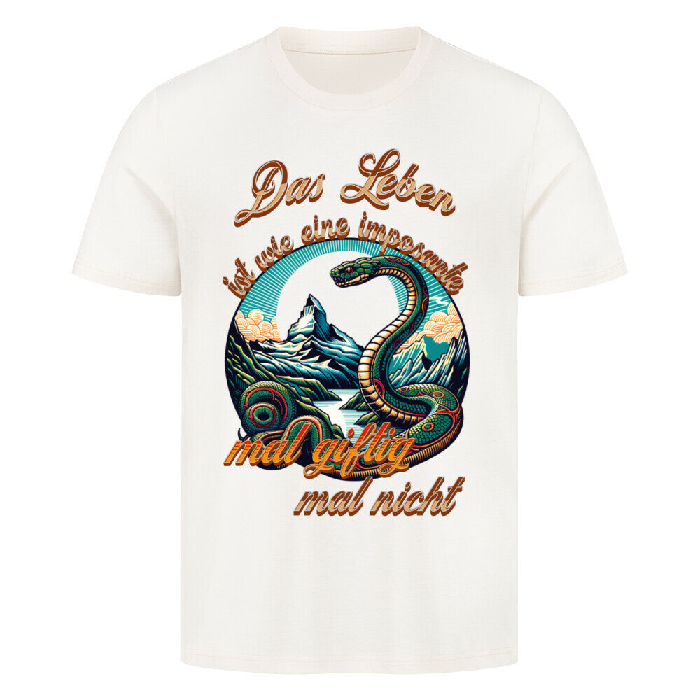 HigherBlanks Premium T-Shirt / Das LEBEN-mal giftig, mal nicht-Naturel