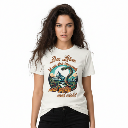 HigherBlanks Premium T-Shirt / Das LEBEN-mal giftig, mal nicht-Naturel