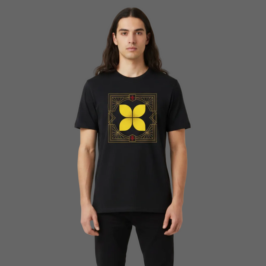 HigherBlanks Premium T-Shirt / Eckige Eleganz