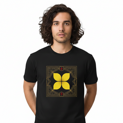 HigherBlanks Premium T-Shirt / Eckige Eleganz