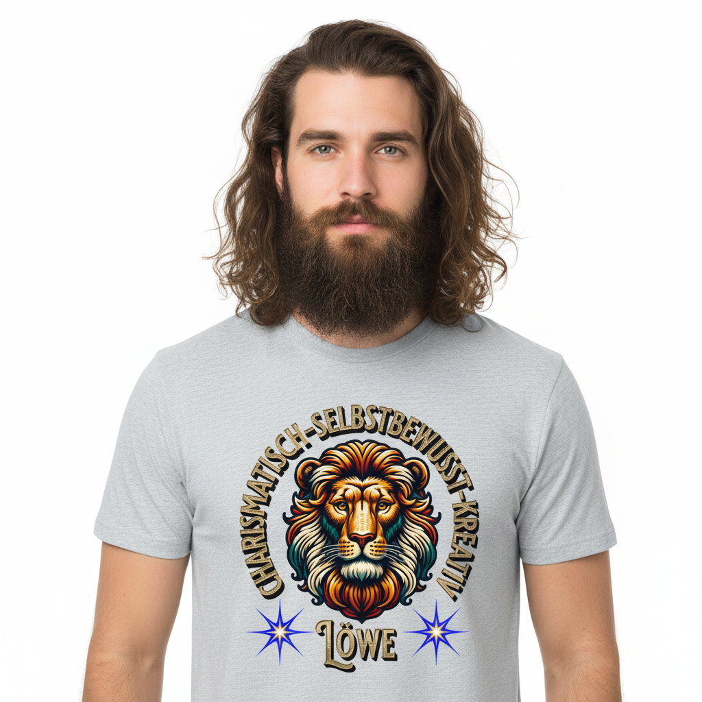 HigherBlanks Premium T-Shirt / Löwe Sternzeichen