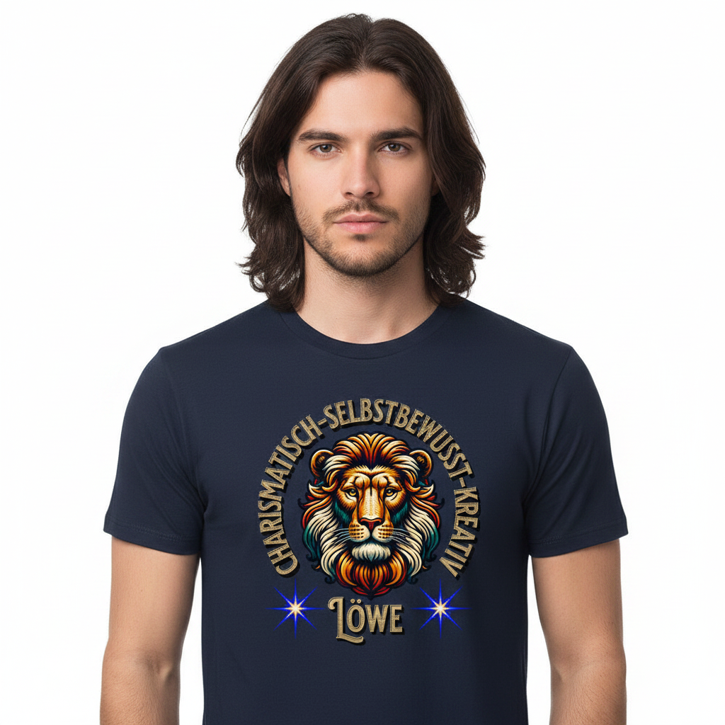 HigherBlanks Premium T-Shirt / Löwe Sternzeichen