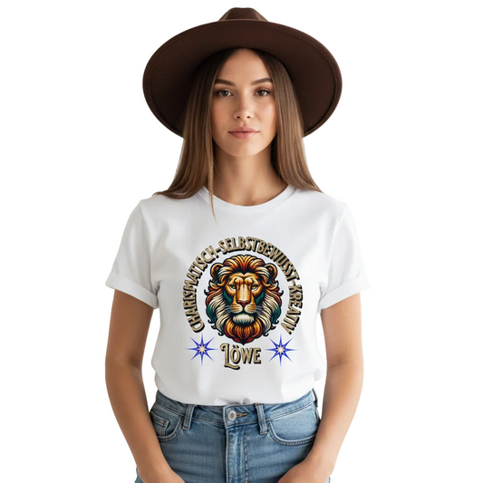 HigherBlanks Premium T-Shirt / Löwe Sternzeichen