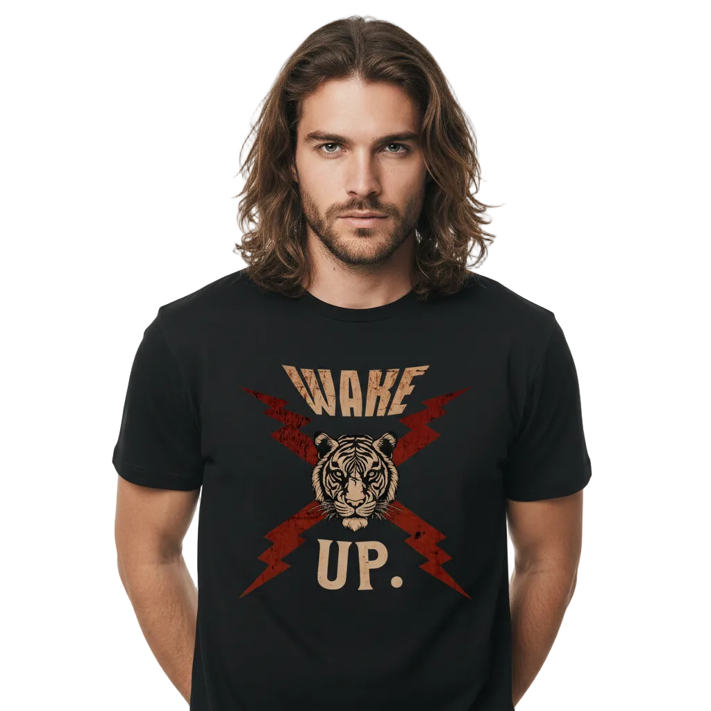 HigherBlanks Premium T-Shirt / WAKE UP.