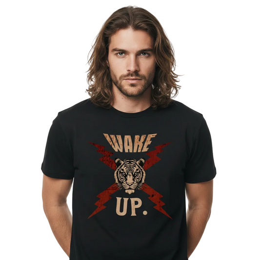 HigherBlanks Premium T-Shirt / WAKE UP.