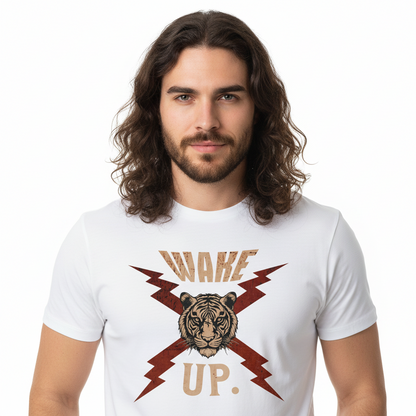 HigherBlanks Premium T-Shirt / WAKE UP.