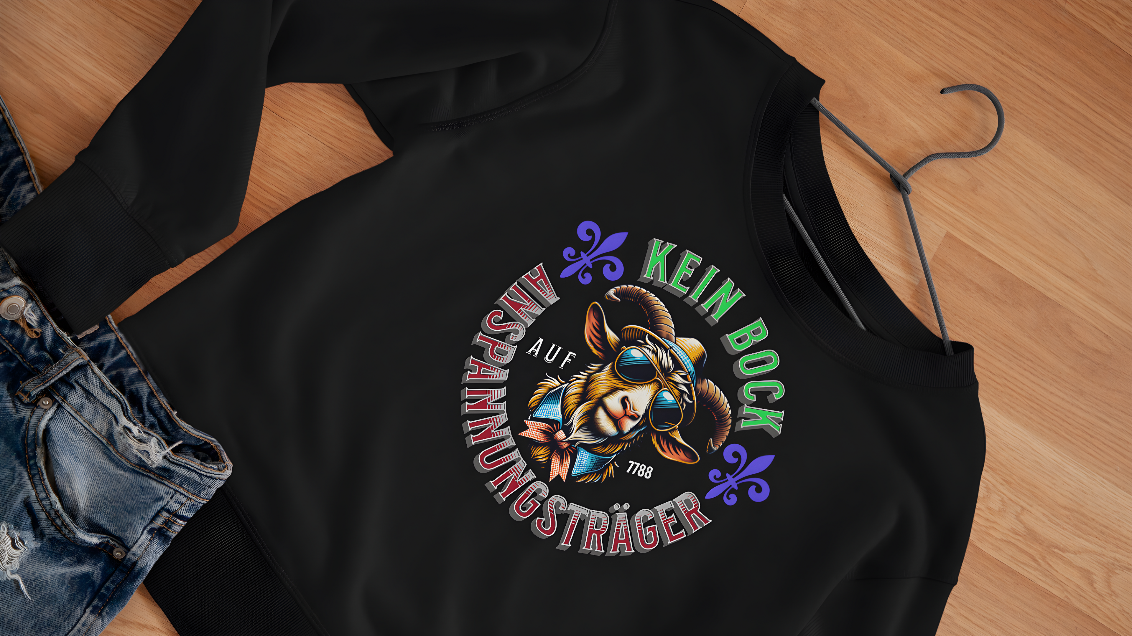 
T-Shirts, Hoodies & Co - Kein Bock auf Stress - Design by TORIPROS / Statement & Style.
Entdecke T-Shirts, Hoodies, Postern, Canvas und mehr – all das entworfen von TORIPROS – Statement & Style. Lass deinen individuellen Stil erstrahlen und präsentiere dich mit Selbstbewusstsein deiner Welt! 
Deine Zeit ist jetzt gekommen!
Setzte dein Statement jetzt, in deiner Welt!
