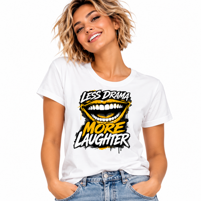 Premium Organic Shirt Women / LAUGH MORE