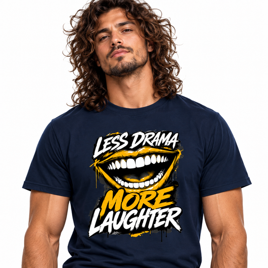 Premium Organic Shirt / LAUGH MORE