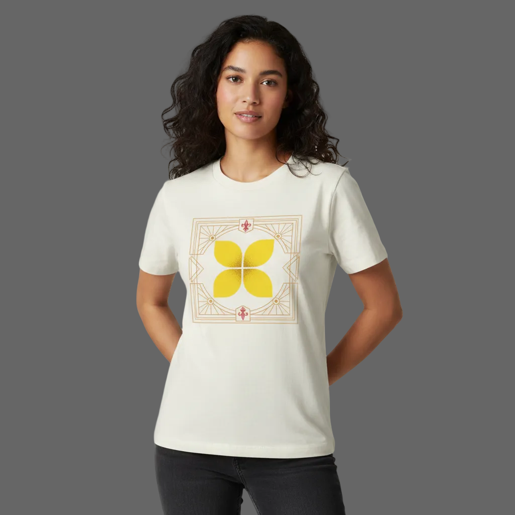 Premium Organic Shirt Women/ Eckige Eleganz-Naural-TORIPROS