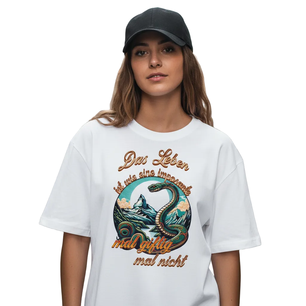 Premium Organic Oversize Blast / Das LEBEN-mal giftig, mal nicht-Image for color: weiß