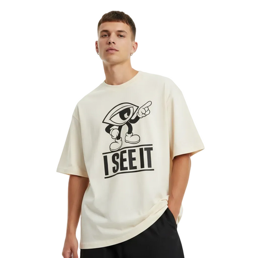 Premium Organic Oversize Blast / I SEE IT-beige-TORIPROS