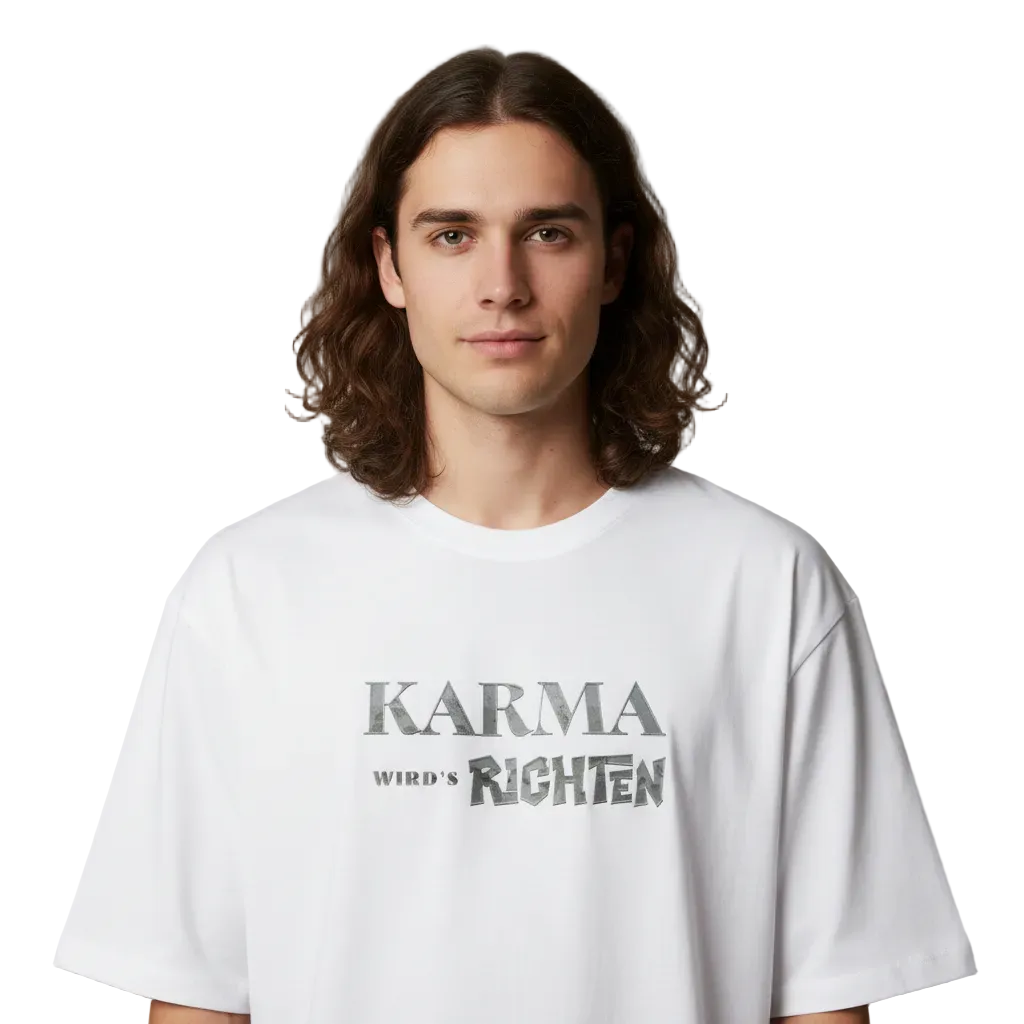 Premium Organic Oversize Blast /KARMA-IImage for color: weiß