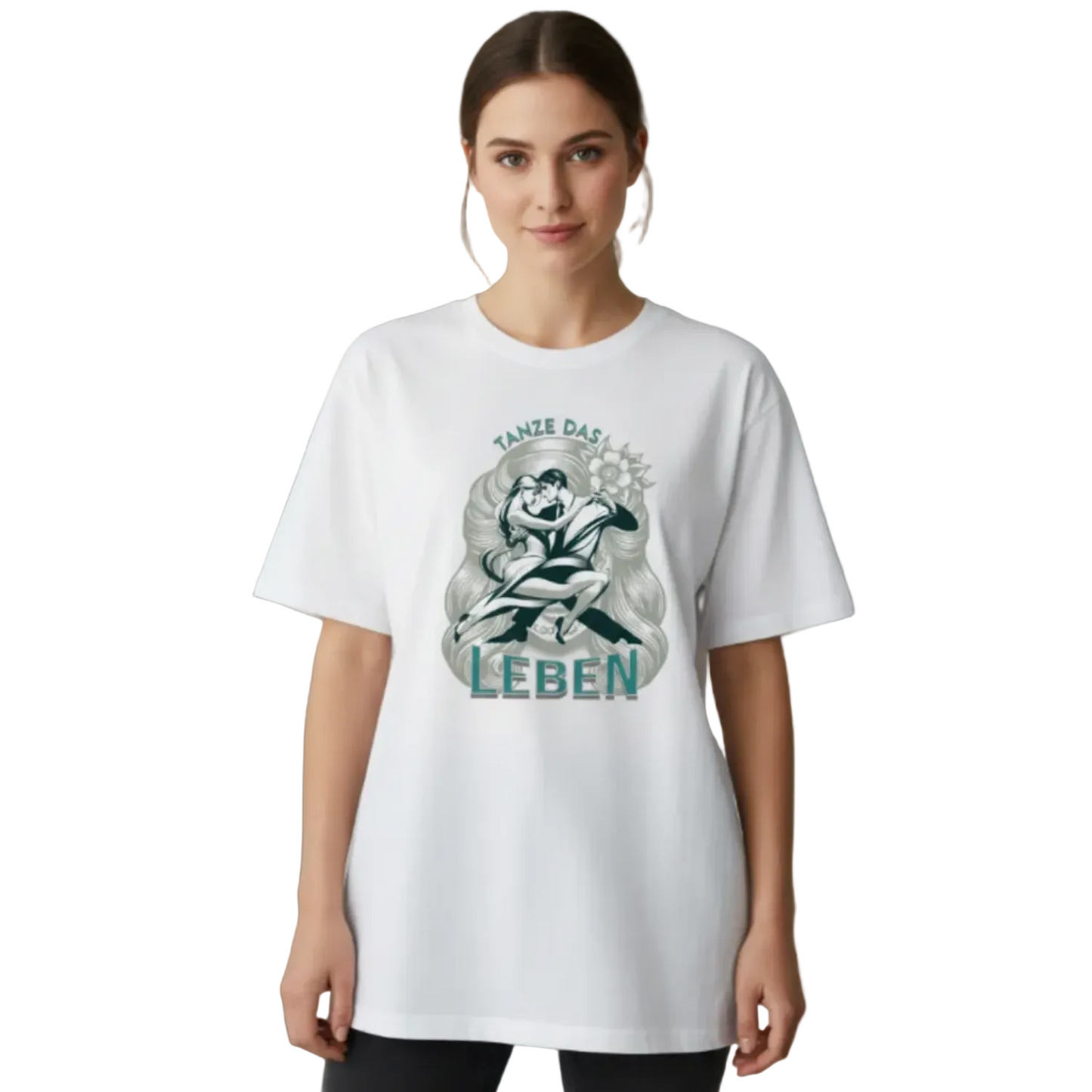 Premium Organic Oversize Blast / Tanze das Leben-TORIPROS- weiß