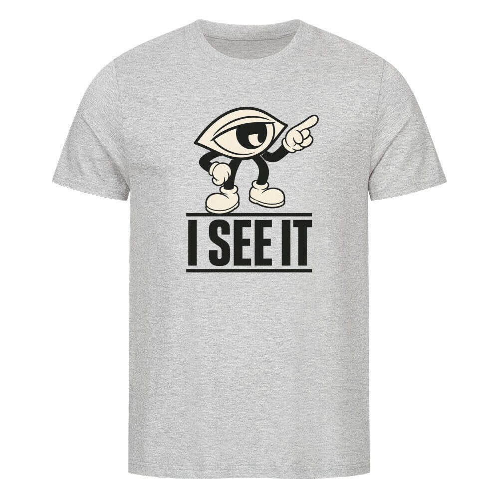 Premium Organic Shirt / I SEE IT heather grey-Toripros