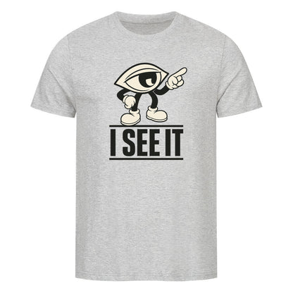 Premium Organic Shirt / I SEE IT heather grey-Toripros
