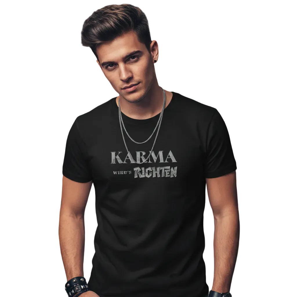Premium Organic Shirt/KARMA-Image for color: schwarz