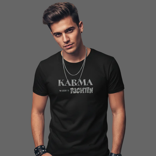 Premium Organic Shirt/KARMA-Image for color: schwarz